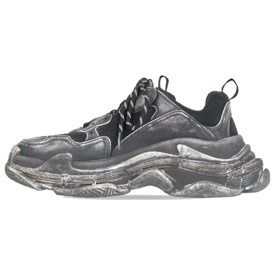 Balenciaga Triple S Faded Black Women's