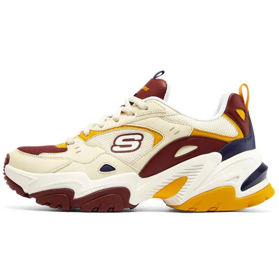 Skechers Stamina V2 'Creamyellow Red Yellow' Women's