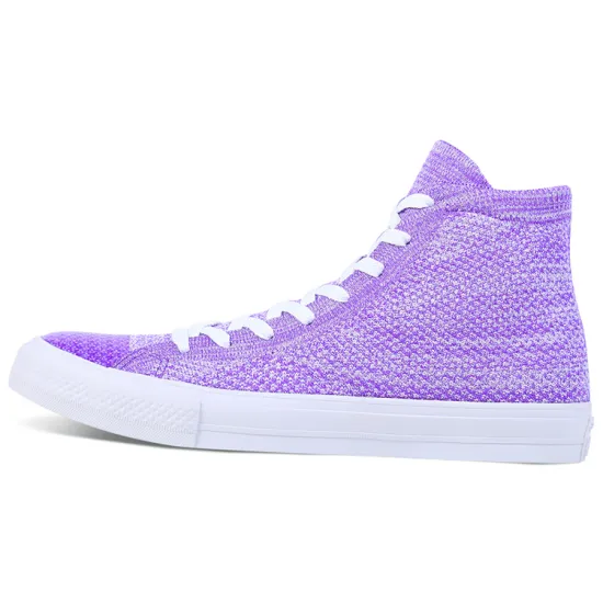 Converse Chuck Taylor All Star Nike X Flyknit High 'Hyper Grape'
