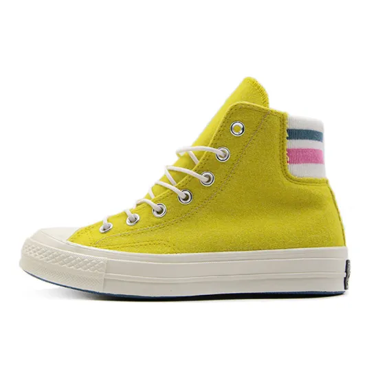 Converse Chuck Taylor All Star 70 Hi Retro Stripe Bold Citron