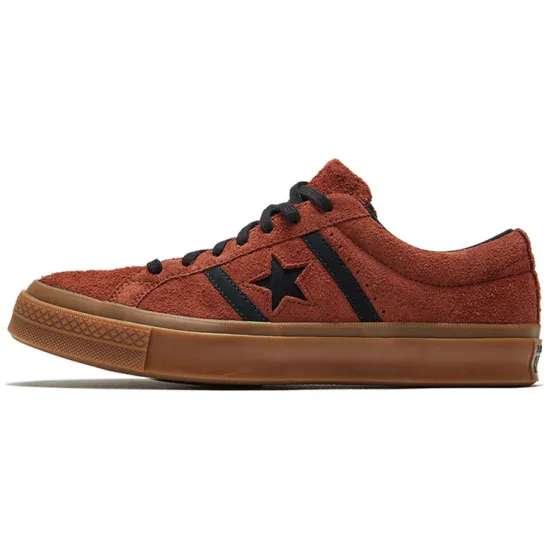 Converse One Star Canvas Shoes Unisex Low-top Red/Black