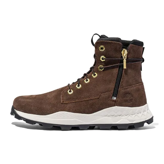 Timberland Brooklyn Side Zip Boot 'Brown Nubuck'