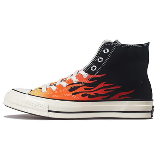 Converse Chuck Taylor All Star 70 Hi Archive Print Flames