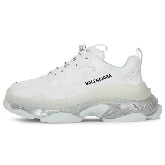 Balenciaga Triple S Sneaker 'White Iridescent' Women's