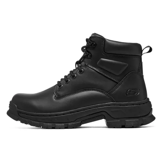 Skechers Relaxed Fit Outdoor Boots Men Black