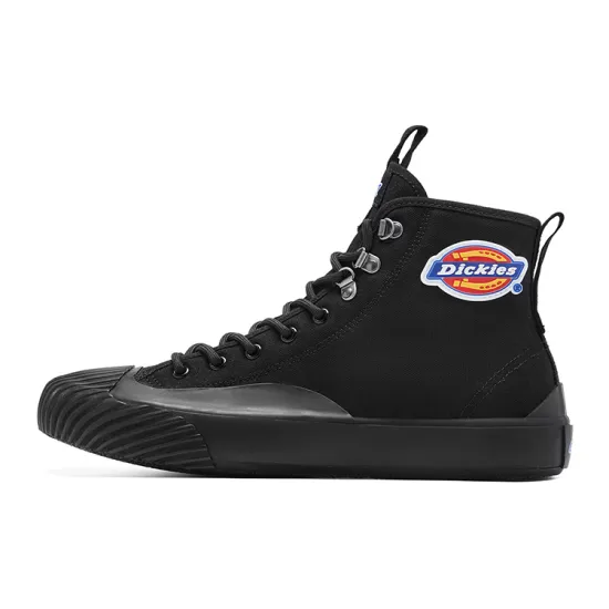 Dickies High Top Canvas Shoes Unisex Black