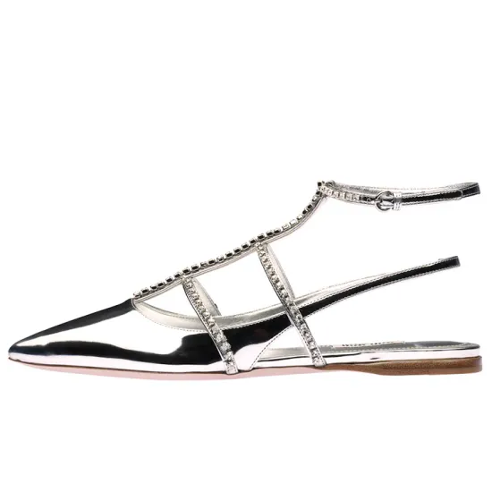 MIU MIU Women's Casual Shoes Women's Silver