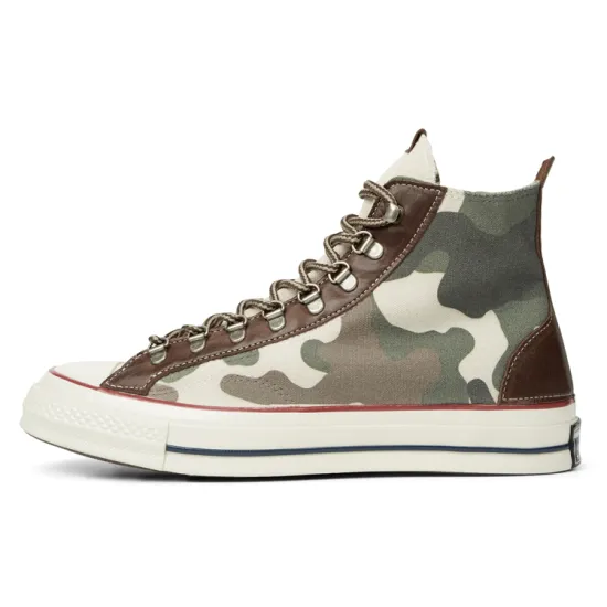 Converse 1970s Canvas Shoes Unisex High-top Camouflage/brown