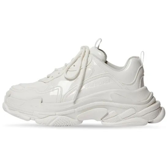 Balenciaga Women's Triple S Sneaker 'White Rubber'