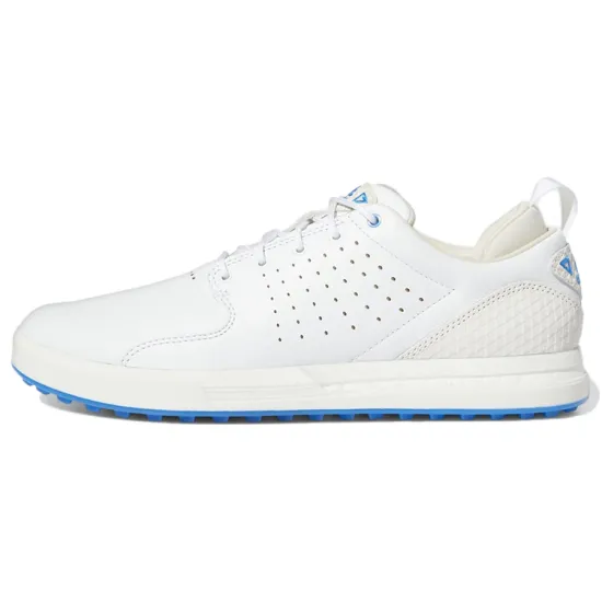 Adidas Flopshot Spikeless Golf Shoes Men Low-top White/Royal Blue