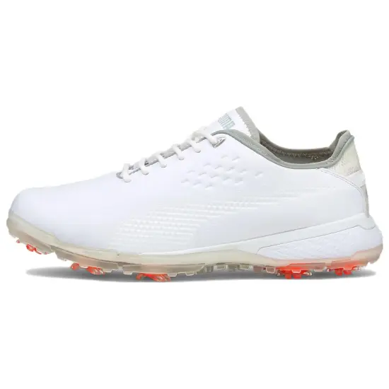 PUMA Golf Shoes Men Low-top White/Red
