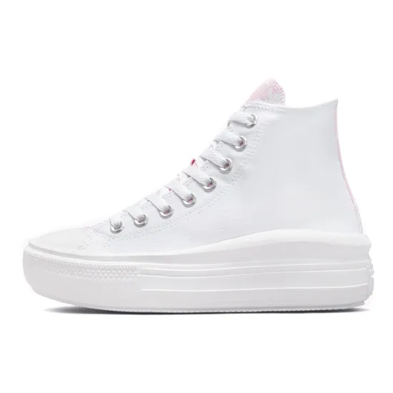 Converse Chuck Taylor All Star Women's Move High 'Hybrid Floral - White Pink Foam'