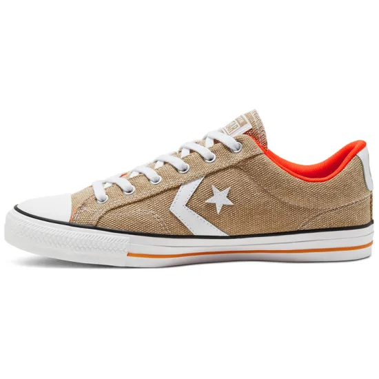 Converse Star Player 76 Canvas Shoes Unisex Low-top Khaki