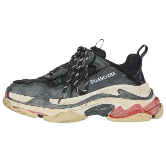 Balenciaga Triple S Sneaker 'DIY - Black Red'