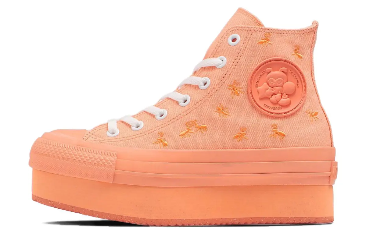 Converse Chuck Taylor All Star Ancco Chunkyline Hi Abrasion Resistant Abrasion Resistant High top Canvas Shoes Women's