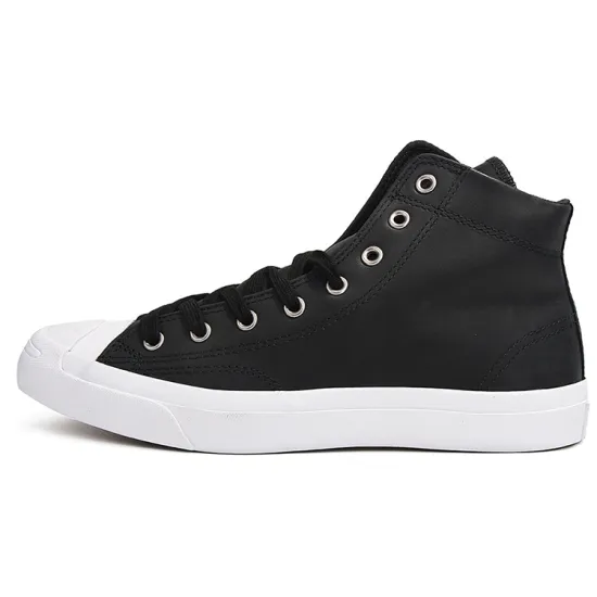 Converse Jack Purcell Canvas Shoes Unisex High-top Black/white