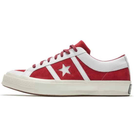 Converse One Star Canvas Shoes Unisex Low-top White/Red