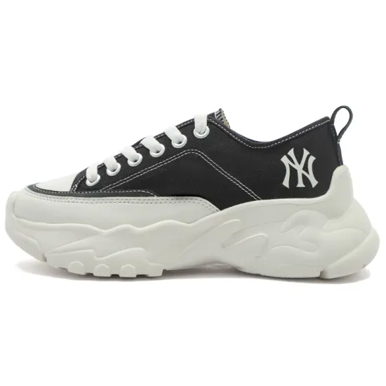 MLB Chunky High Chunky Sneakers Unisex Low-Top Black White