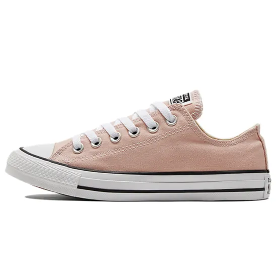 Converse Chuck Taylor All Star Canvas Shoes Unisex Low-top Meat Powder / Black / White