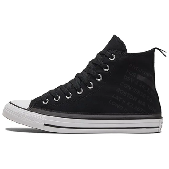 Converse Chuck Taylor All Star Canvas Shoes Unisex High-top Black