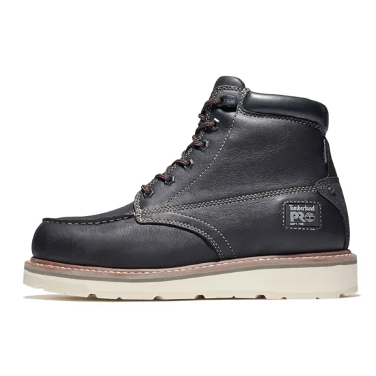 Timberland Gridworks 6 Inch Waterproof Work Boot 'Black'