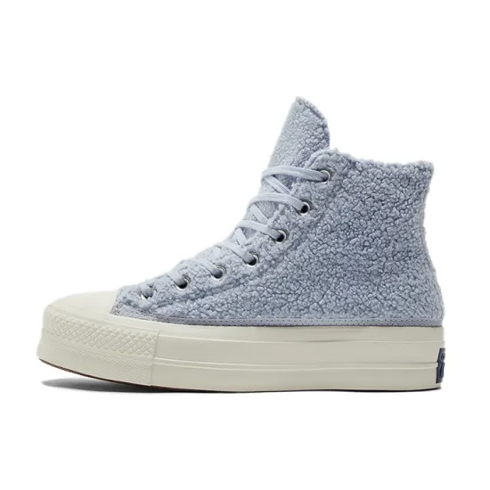 Converse Chuck Taylor All Star Women's Platform High 'Cozy Sherpa - Ghost'