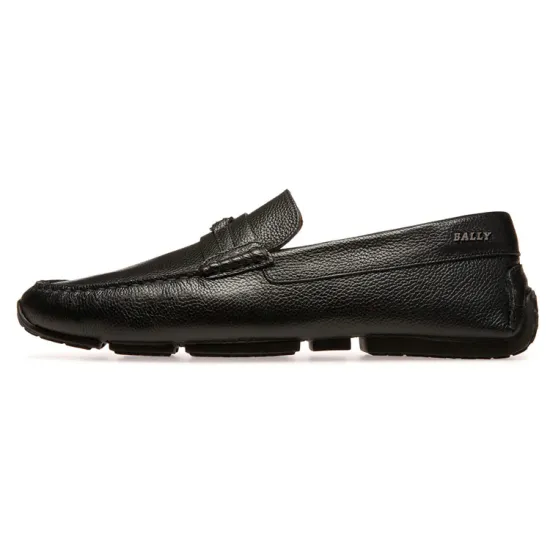 BALLY Logo-plaque Detail Loafers