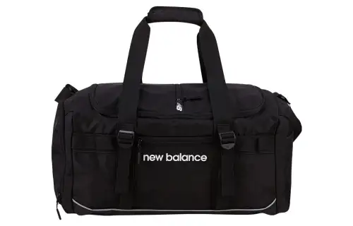 New Balance Polyester With Nylon Handbag, Shoulder Bag, Crossbody Bag, Travel Bag, Gym Bag Large Unisex Black
