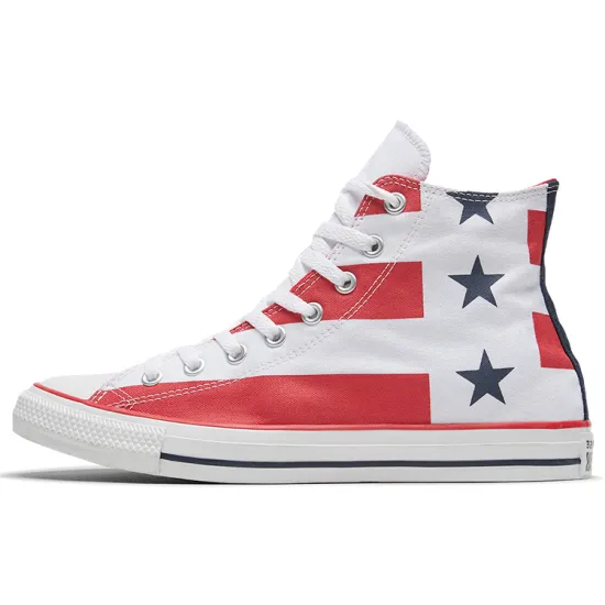Converse Chuck Taylor All Star Canvas Shoes Unisex High-top Black/Red/White