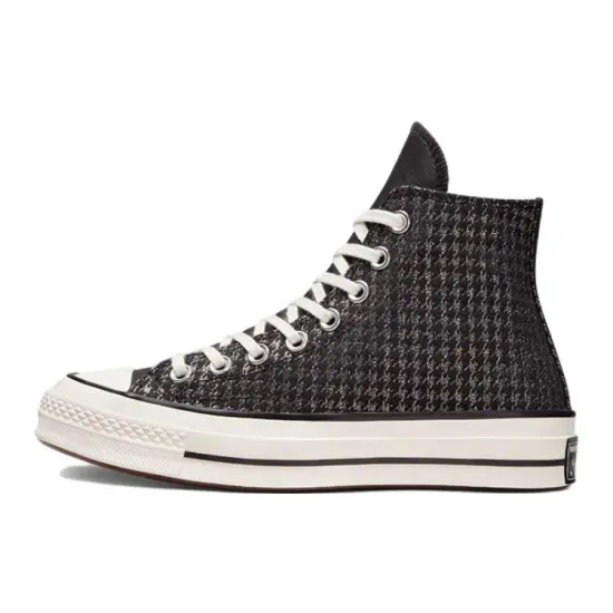 Converse Chuck 70 Women's High 'Houndstooth Shine - Black'