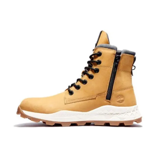 Timberland BROOKLYN Collection Outdoor Boots Men Light Yellow