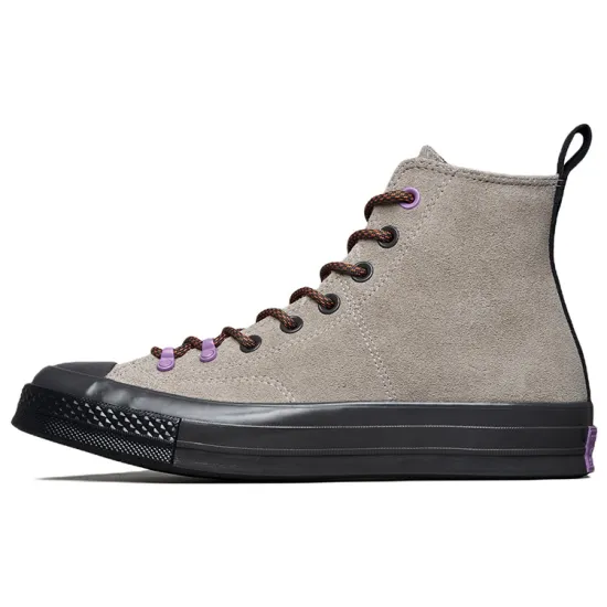 Converse Chuck Taylor All Star Canvas Shoes Unisex High-top Grey/Black