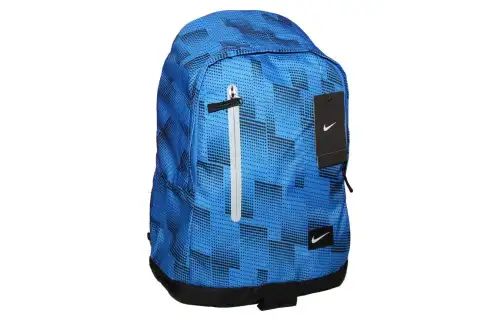 Nike Polyester Backpack Unisex Blue