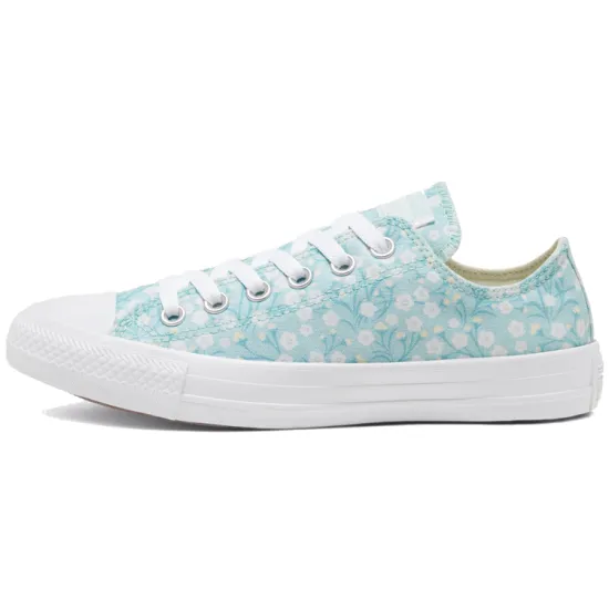 Converse Chuck Taylor All Star Canvas Shoes Women's Low-top Light Blue