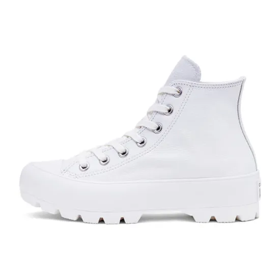 Converse Chuck Taylor All Star Lugged Leather Triple White Women's