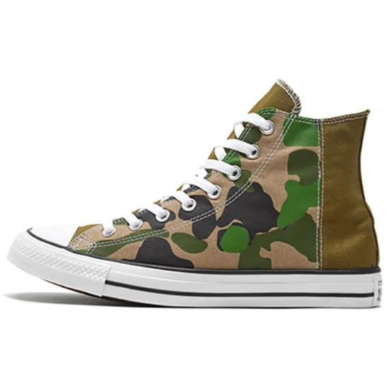 Converse Chuck Taylor All Star Canvas Shoes Unisex High-top Green-blue-gray