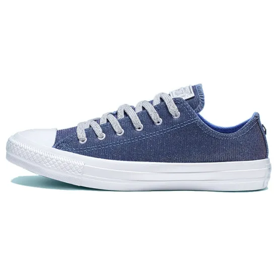 Converse Chuck Taylor All Star Canvas Shoes Women's Low-top Blue/white