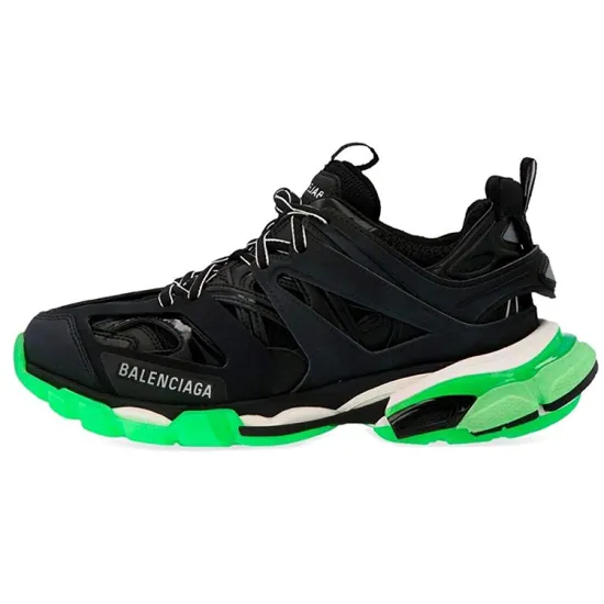 Balenciaga Women's Track Trainer 'Black Glow'