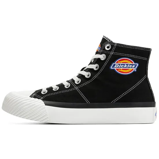 Dickies Canvas Shoes Unisex High-Top Black