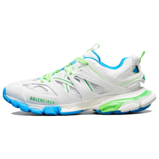 Balenciaga Women's Track Sneaker 'White Green'