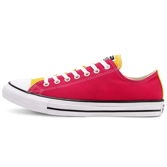 Converse Chuck Taylor All Star Canvas Shoes Unisex Low-top Blue/ Red/ And Yellow