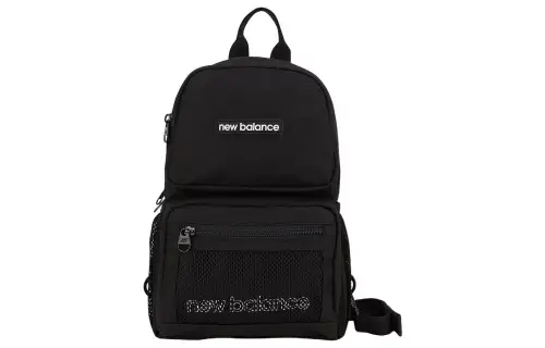 New Balance Polyester Backpack Regular Men's Black