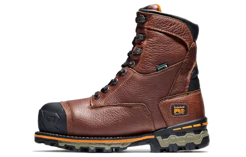 Timberland Pro Boondock 8 Inch Composite Toe Waterproof Work Boots 'Brown'