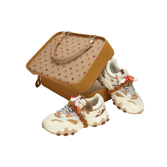 FILA Oakmont 2 Chunky Sneakers Women's Low-Top Cloud/Indian Brown