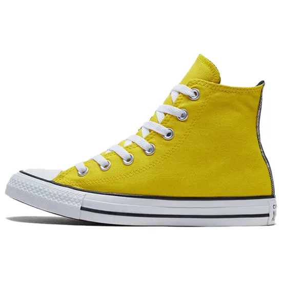 Converse Chuck Taylor All Star Canvas Shoes Women's High-top Yellow