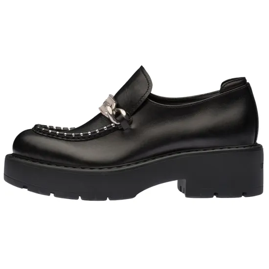 MIU MIU Boyfriend Casual Single Shoes Women's
