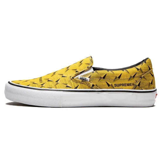 Vans Slip-On Supreme Diamond Plate Yellow