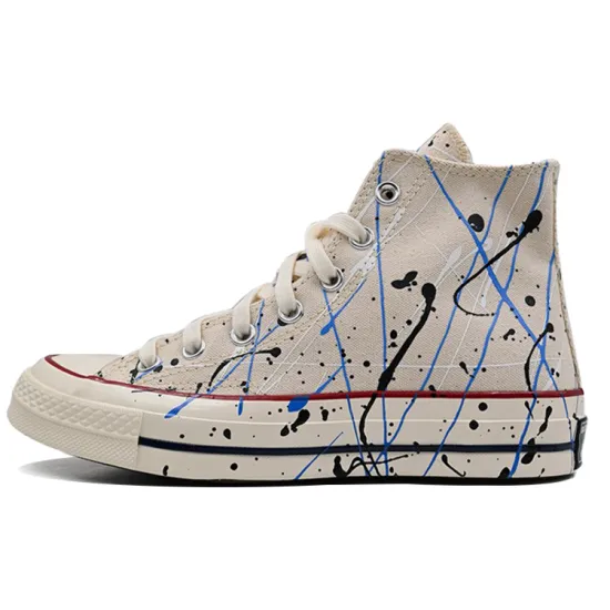 Converse Chuck Taylor All Star 70 Hi Archive Paint Splatter Egret