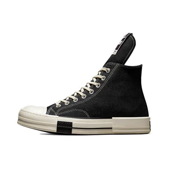 Converse DRKSTAR Hi Rick Owens DRKSHDW Black Egret