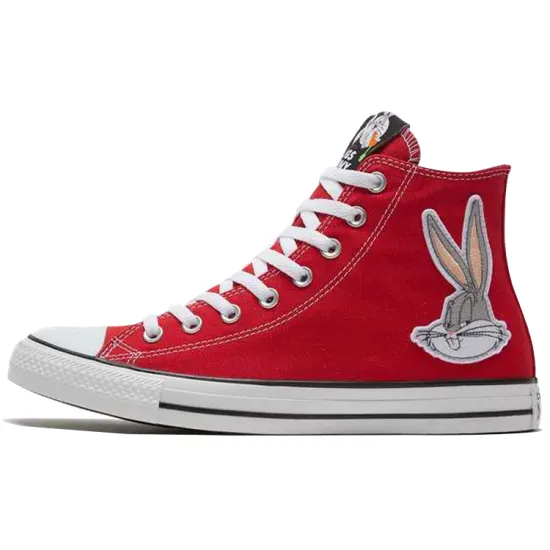 Converse Chuck Taylor All Star Hi Bugs Bunny 80th Anniversary Red